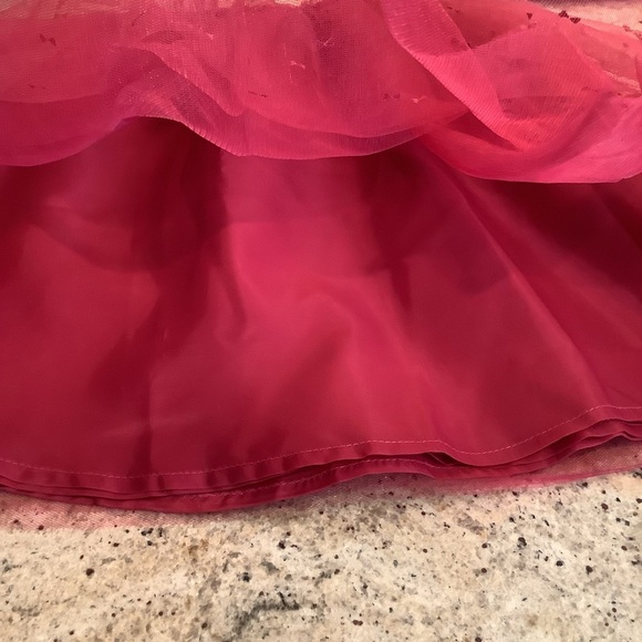 Juno Valentine x Janie & Jack Tulle Red Skirt Size 3 - Picture 3 of 6